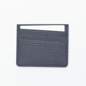 Maison Margiela P4455 Leather Card Case Gray